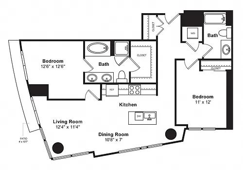 Floor plan B