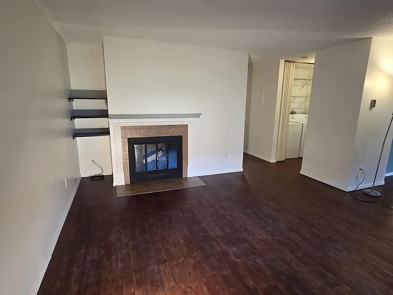 Fireplace in main living space for the cold Colorado nights
