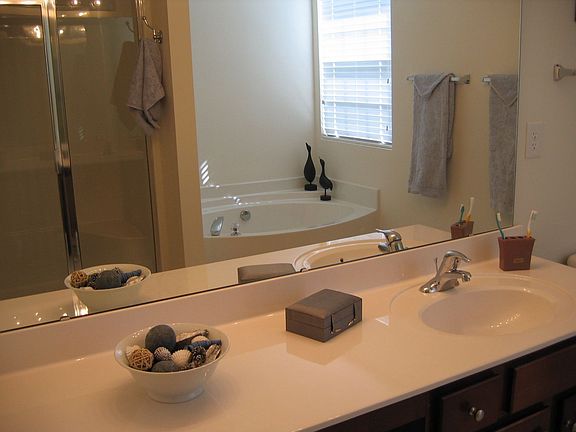 Upgraded master bath