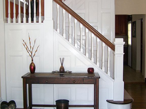 staircase from foyer