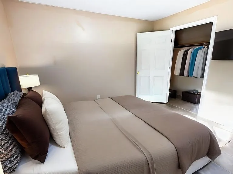 Bedroom staging for reference