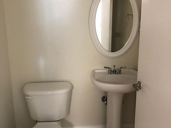 Half bathroom downstairs