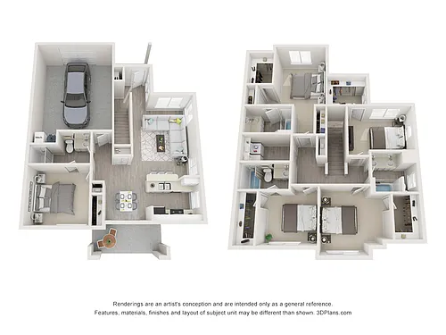 Floor plan 5 X 4 H
