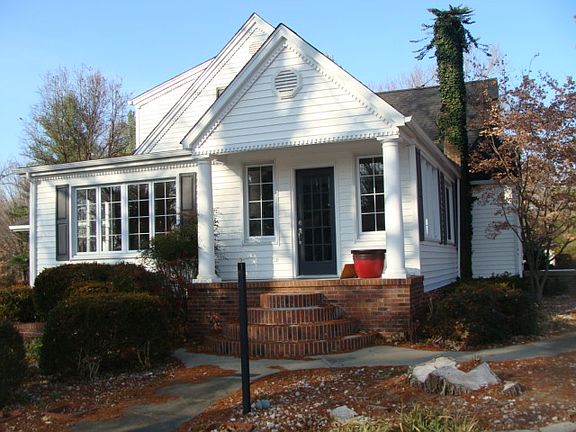 One of three entrances