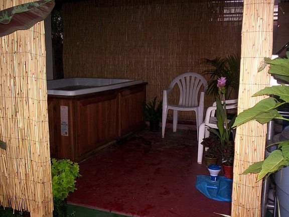 Hot Tub Tiki Hut