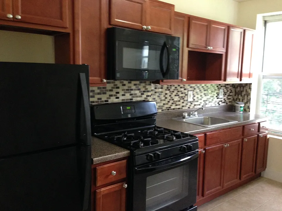 Renovated kitchen.
