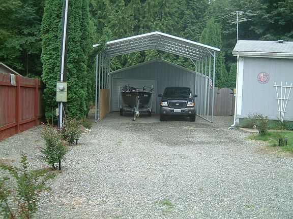 Front showing RV cover