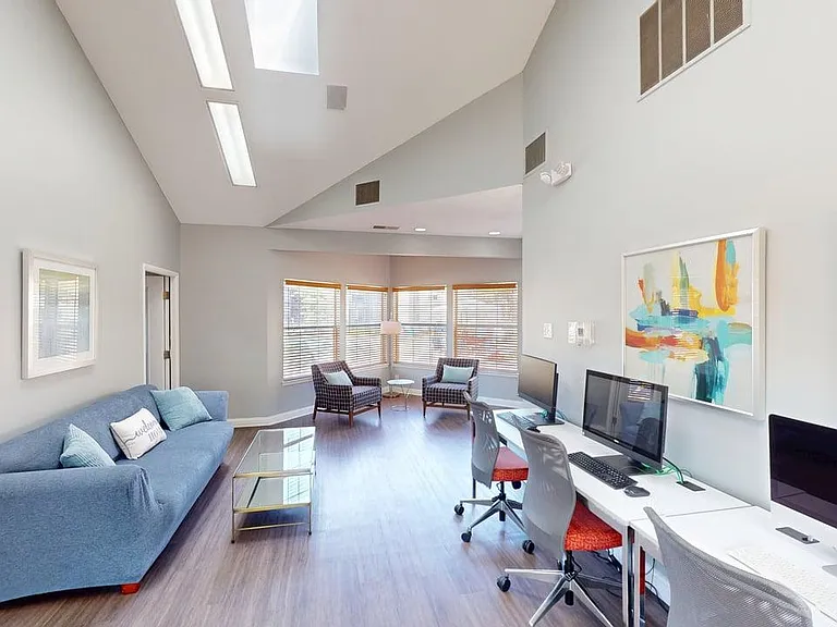 Spacious Business Center with Modern Equipment