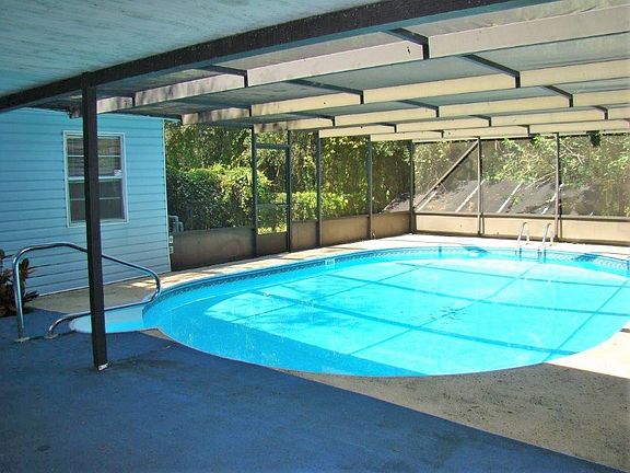 Solar Heated Enclosed Pool
