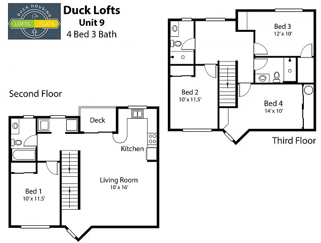 Floor plan 4X3