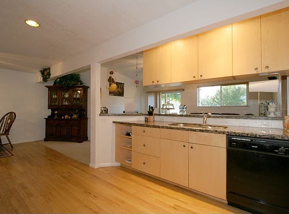 Newly remodeled kitchen