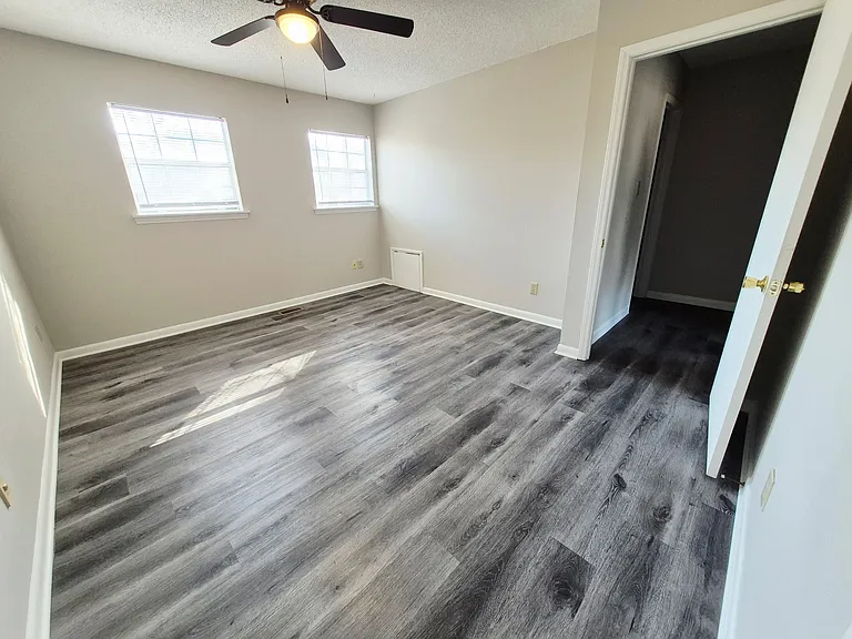 Comfortable second bedroom_ideal for guests, a home office, or additional living space.