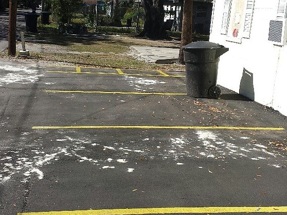 Parking Behind Building