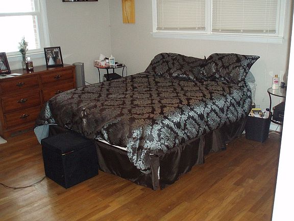 Master bedroom with 2 closets