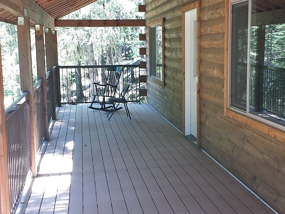 looking west,front deck