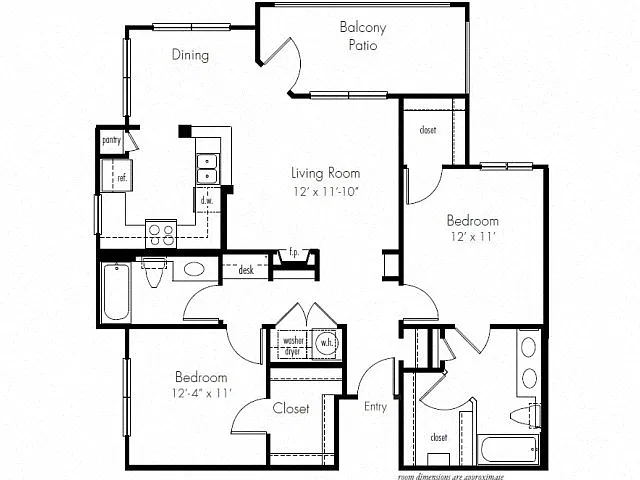 Floor plan Pinon