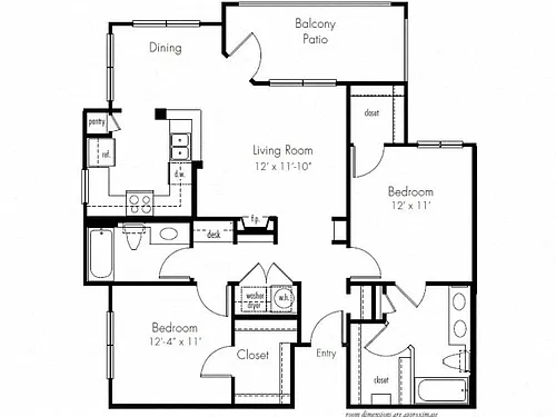 Floor plan Pinon