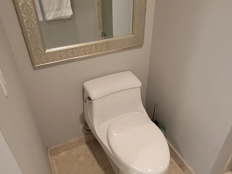 Master bathroom private toilet