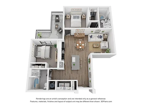 Floor plan B2