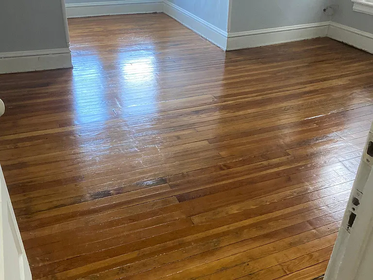 Hardwood floors throughout each bedroom