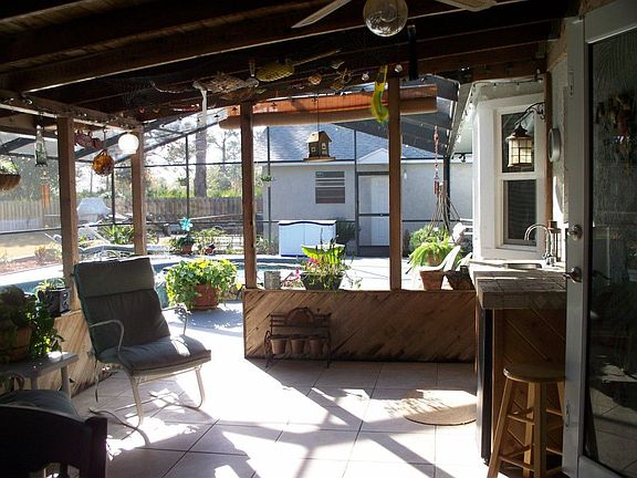 Porch with Outdoor Sink