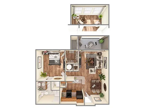 Floor plan Quartz Bond - Income Restrictions