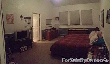 Master Bedroom : Very large master bedroom. We have a king bed and the room is still huge!