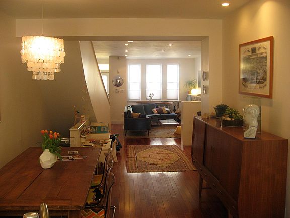 dining area and living room