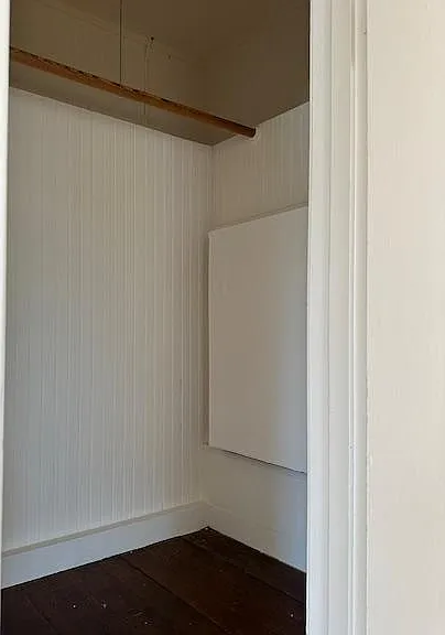 Hall storage closet