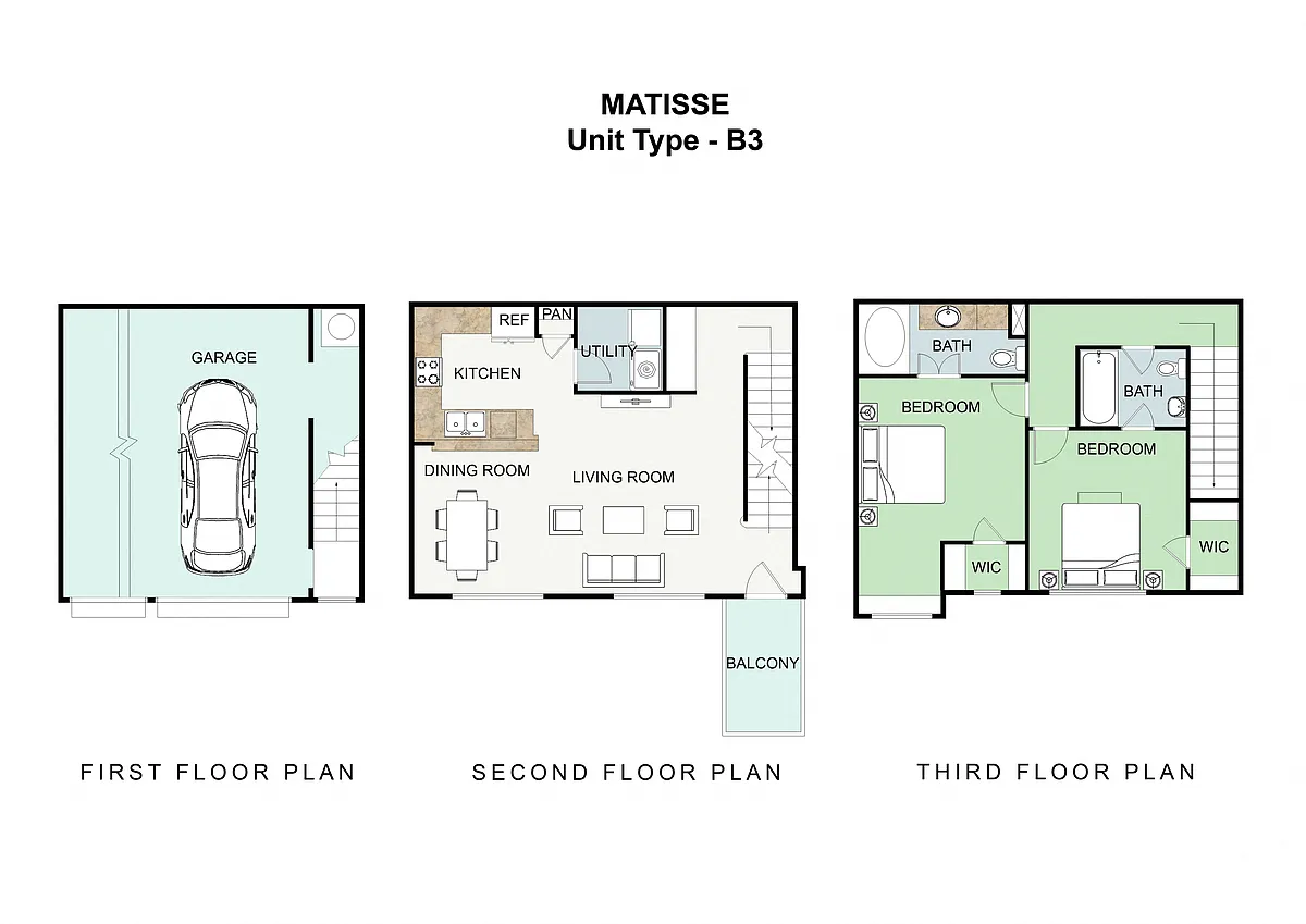 Floor plan B3