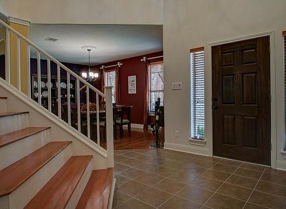 Check Out these Upgraded Maple Floors Leading Upstairs!