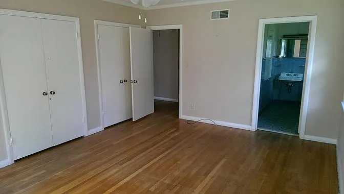 Master Bedroom with private bathroom. Lots of closet space