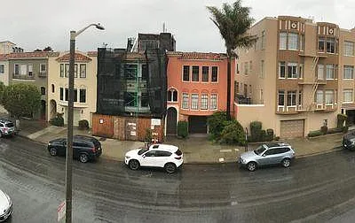 view across the street out of front living room windows