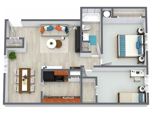 Floor plan Fresno