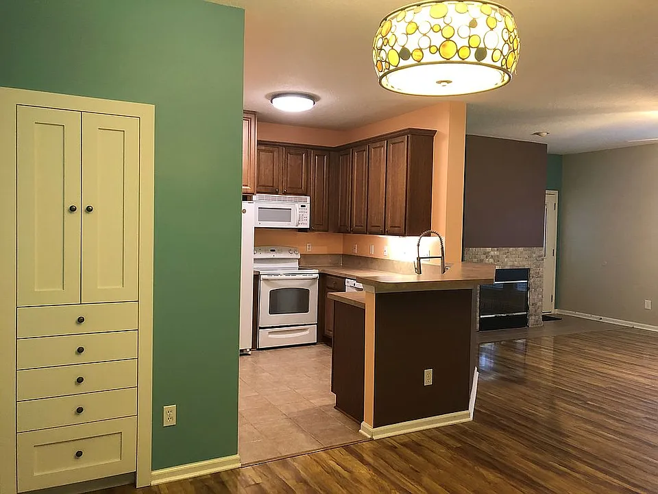 Kitchen from Dining Rm