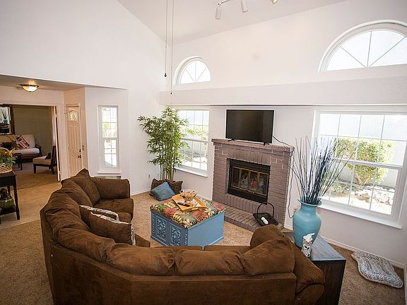 Living room and foyer