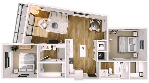Floor plan B1