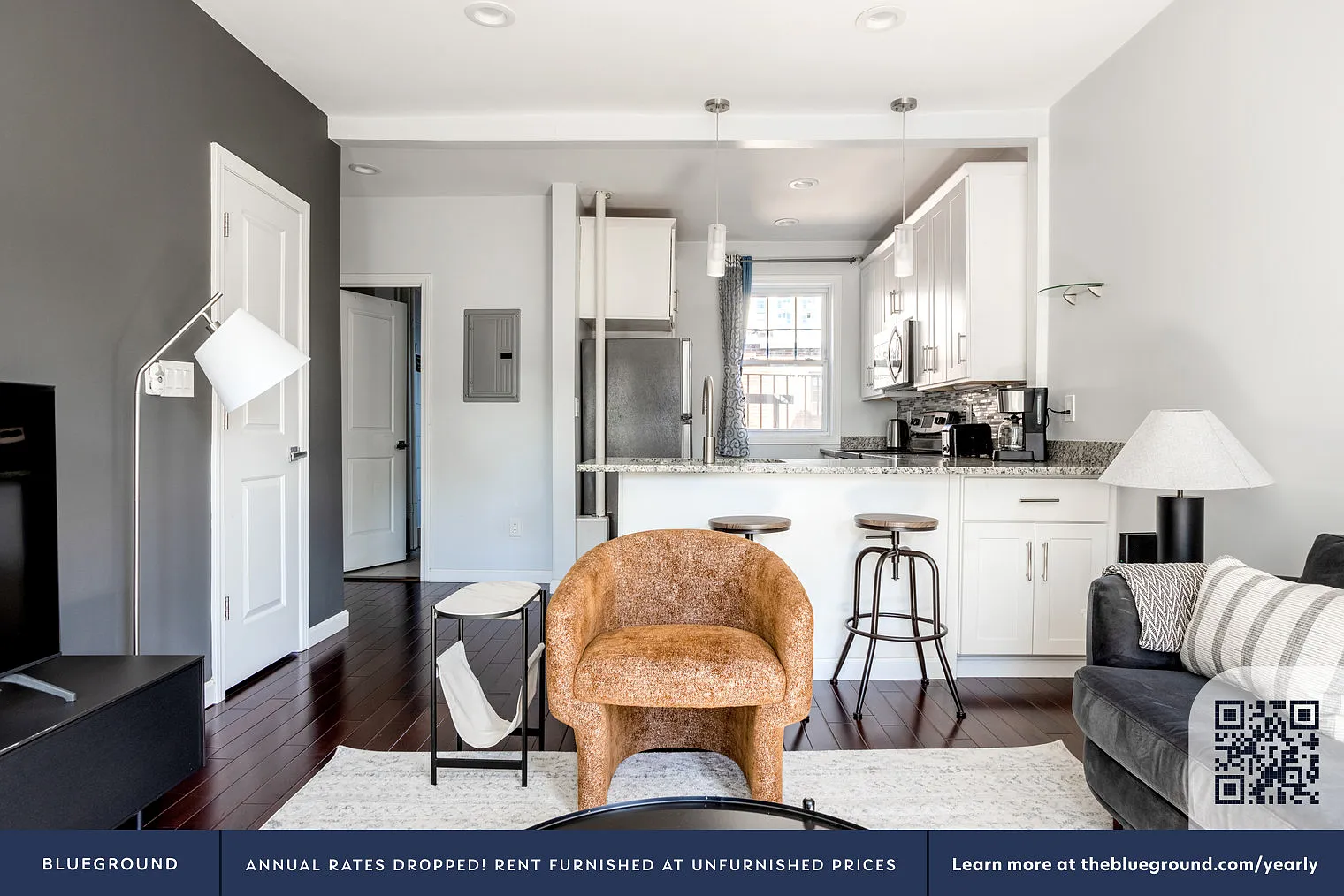 1 bed, 1.0 bath, 592 sqft, $3,100 — Photo 2
