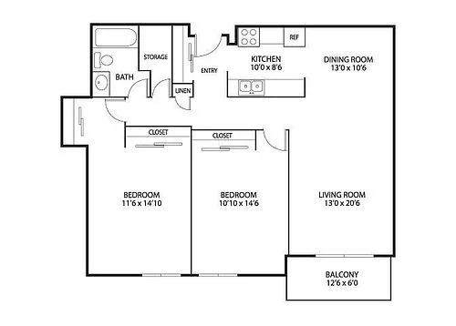 Floor plan Alden