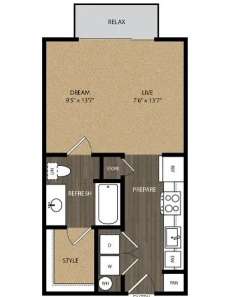 Floor plan E1