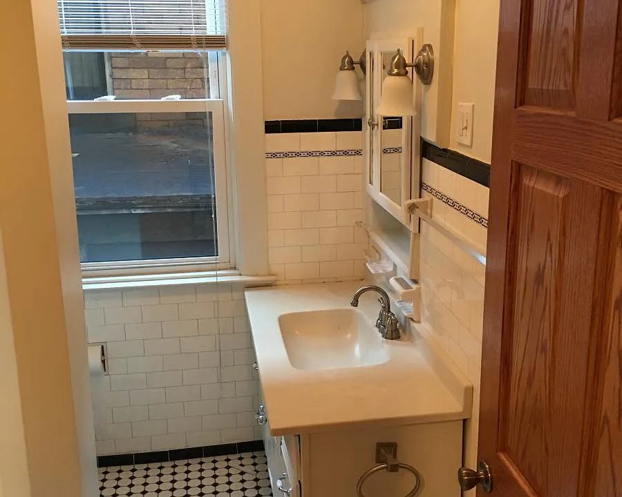Main floor bathroom view 1