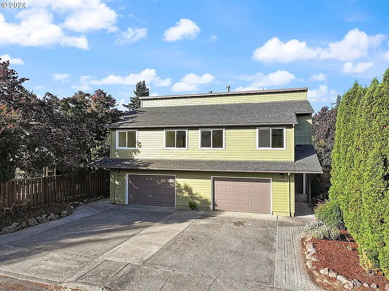 Home is on the right side (east side) of the duplex