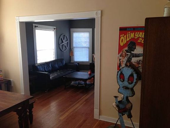 Dining room & living room