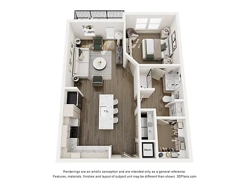 Floor plan Adair