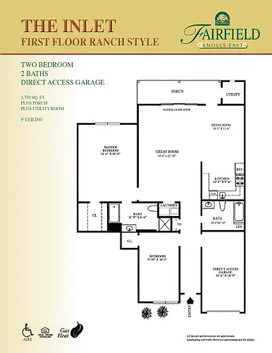 Floor plan Inlet