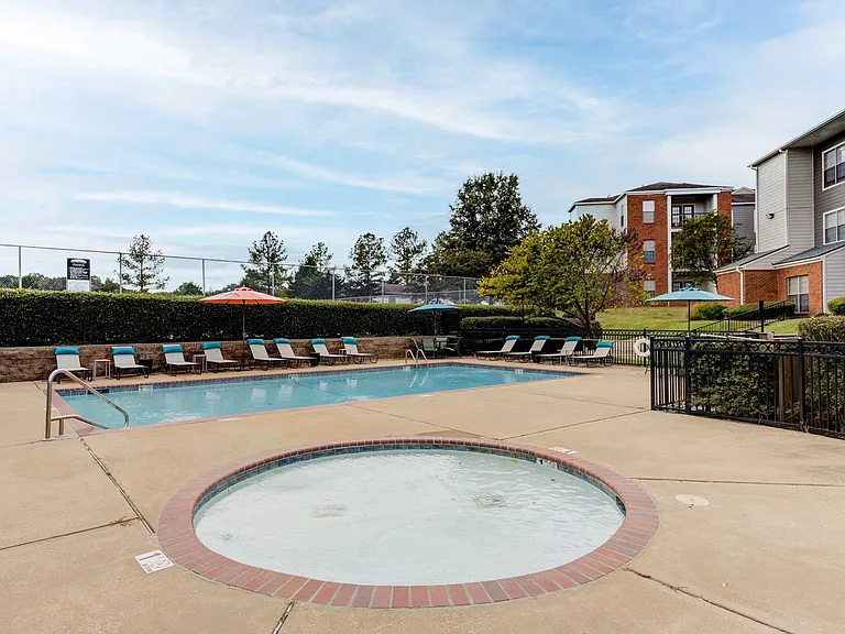 Spa in Pool Area