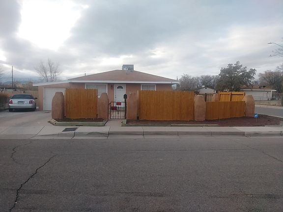 Street view, corner lot. Back yard completely fenced with privacy fencing.