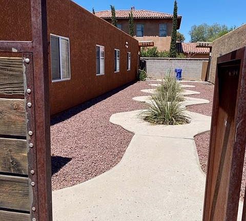 Gated Courtyard entry to greet your guests!