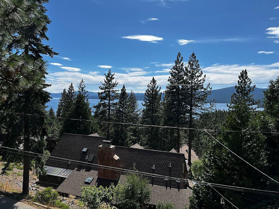 Great views of Lake Tahoe form the large deck.