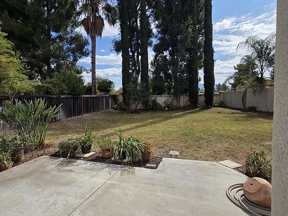 View from the living room. Big yard for kids to run around